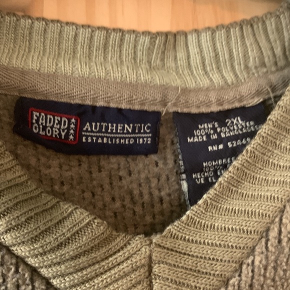 🧡 FADED GLORY: Vintage faded glory vneck sweater - Picture 3 of 7